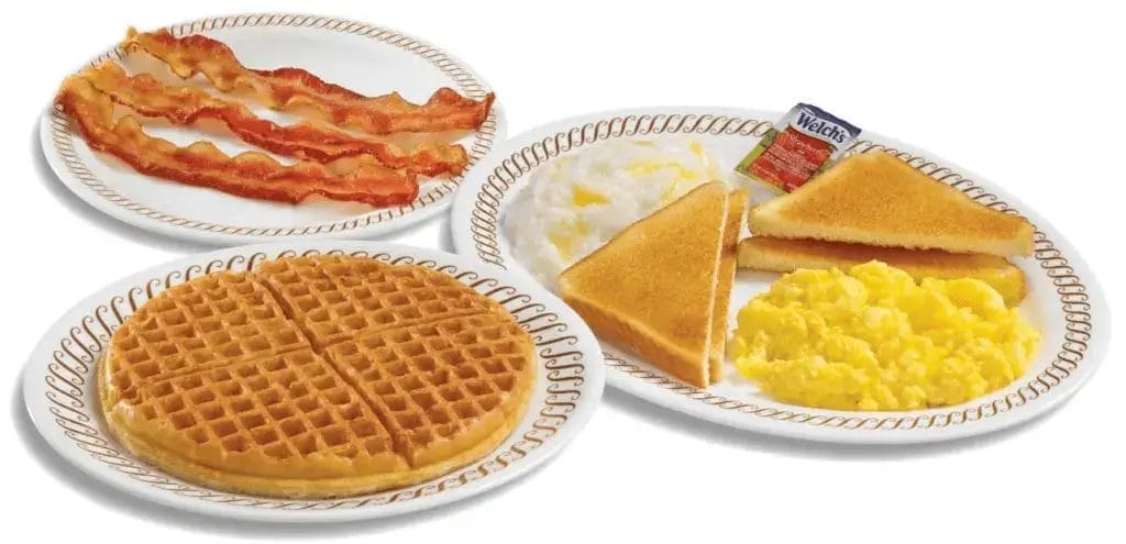 All-Star Waffle Special Menu