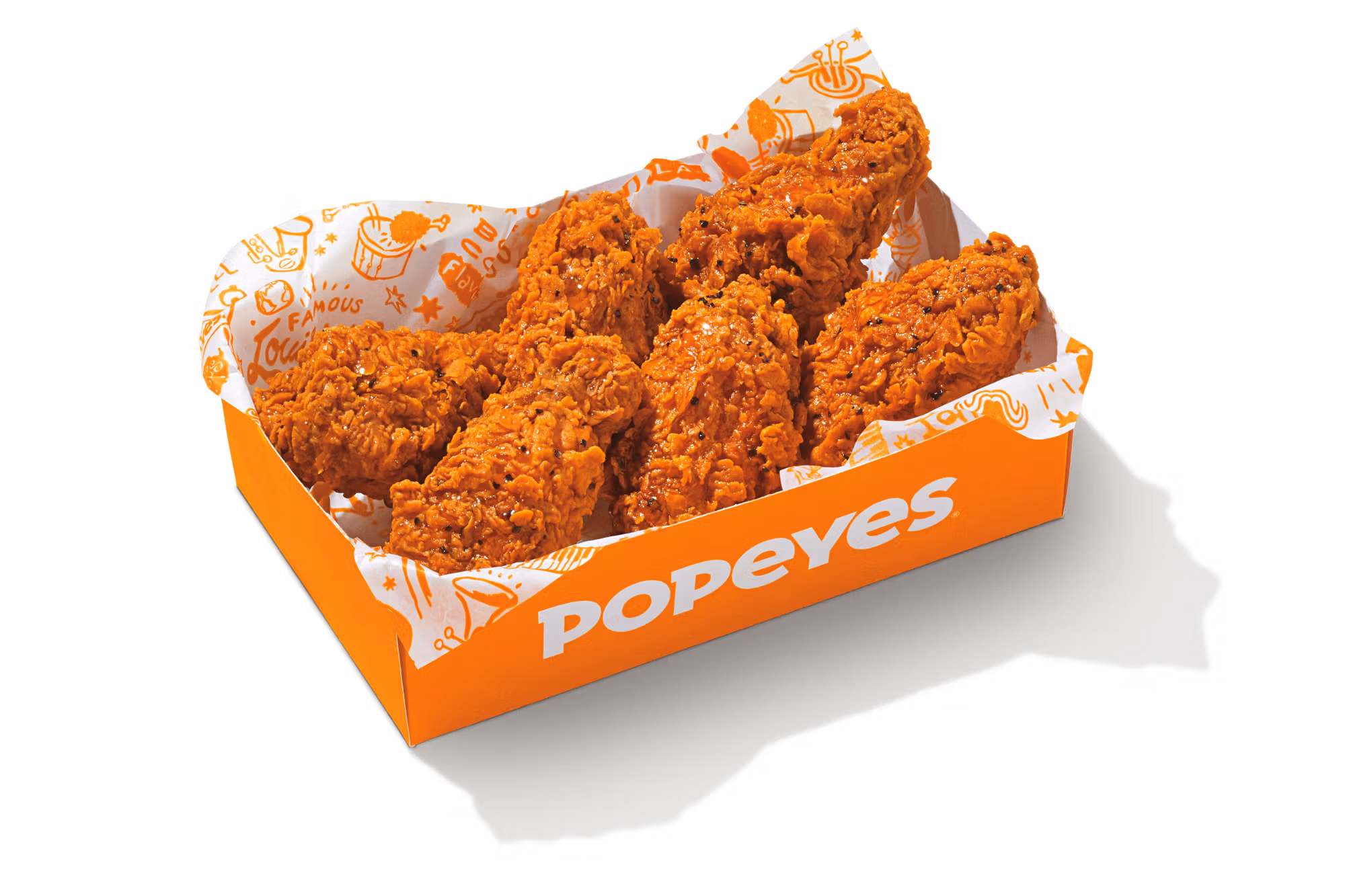 Popeyes Wings Menu