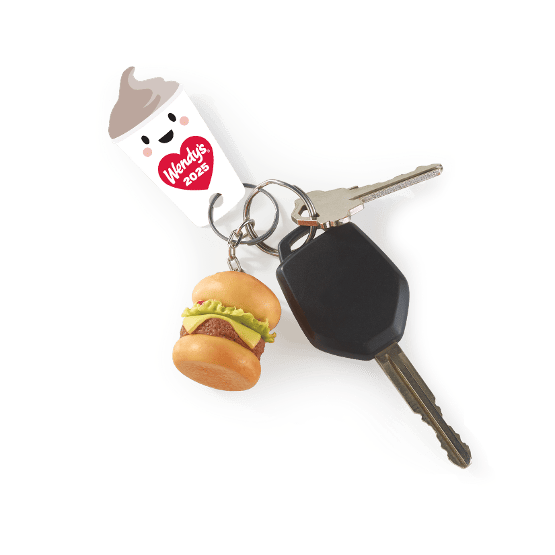 Wendy’s Physical Frosty® Key Tag