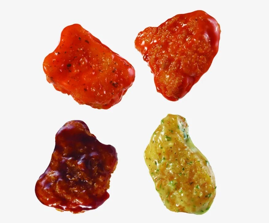 Wendy's Saucy Nuggs Menu