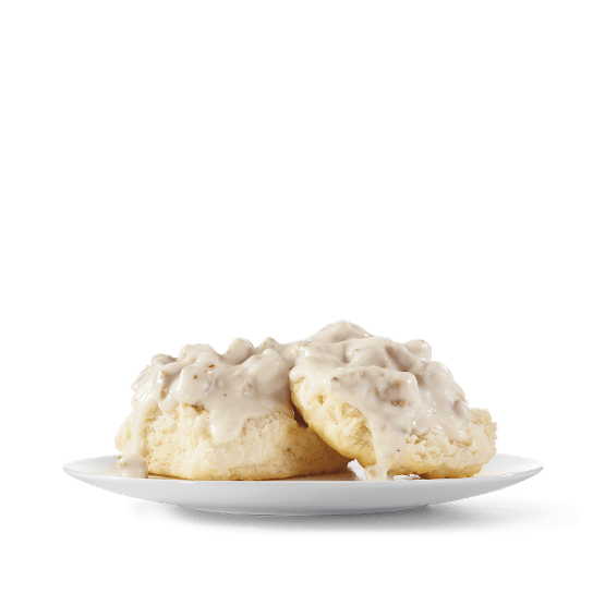 Wendy's Sausage Gravy & Biscuit