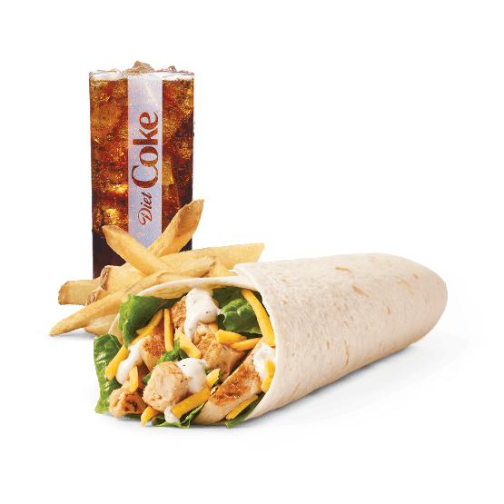 Wendy's Grilled Chicken Wrap Combo