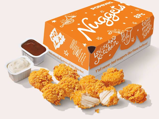Popeyes Chicken Nuggets