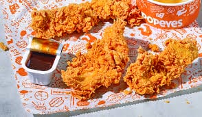 Popeyes Chicken Tender Menu