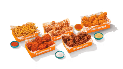 Popeyes' 24Pc Mix n' Match Wing Group Pack