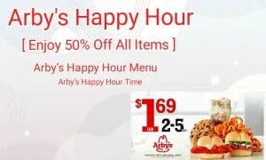 Arby's 2 pm - 5 pm Menu