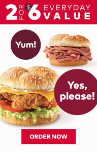  Arby’s Chicken Cheddar Ranch