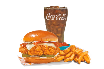 Classic Bacon & Cheese Chicken Sandwich Combo