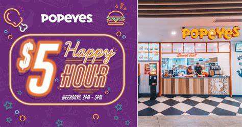 Popeyes Happy Hour