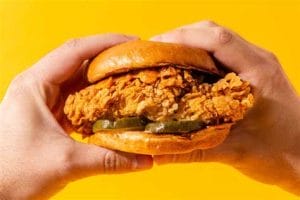 Popeyes Spicy Chicken Sandwich