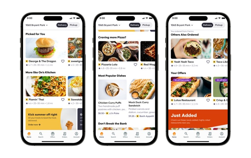 Ordering Wendy's on Grubhub
