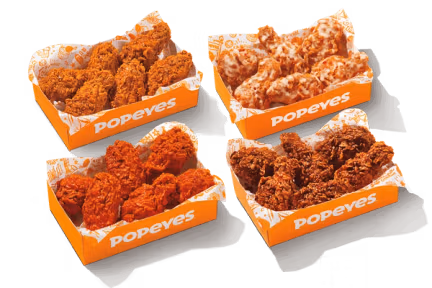 Popeyes' 24Pc Mix n' Match Wings