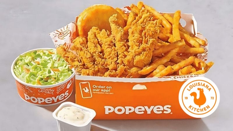 Popeyes $25 box