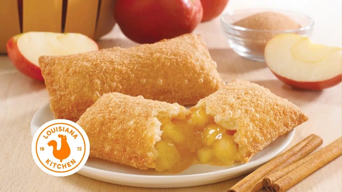 Popeyes Cinnamon Apple Pie