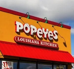 Popeyes DoorDash Menu