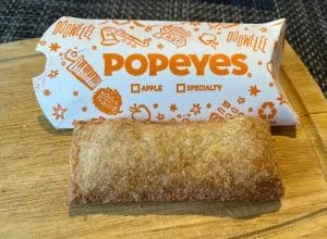 Popeyes Cinnamon Apple Pie