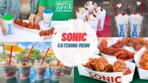 Sonic Catering Menu