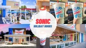 Sonic Holiday Hours