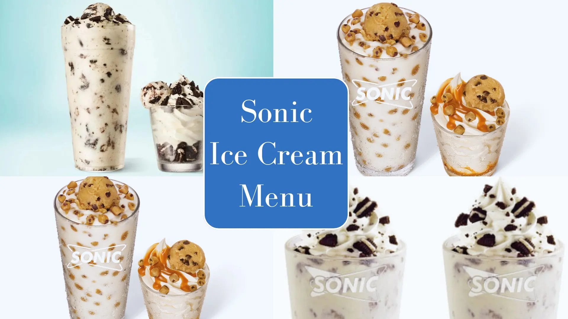Sonic Ice Cream Flavors