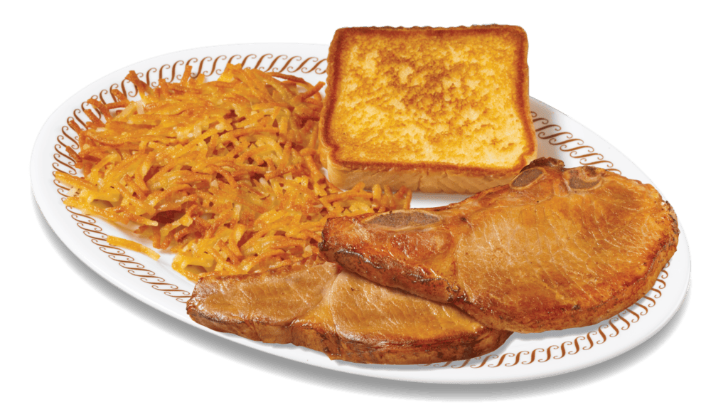 Waffle House' Pork Chop Dinner