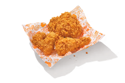 popeyes' 3Pc Classic Signature Chicken ALC White