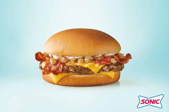 Sonic Garlic Butter Burger