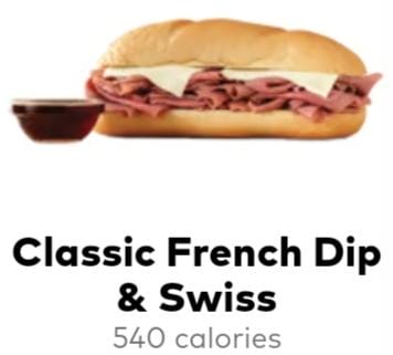 French Dip and Swiss Sandwich