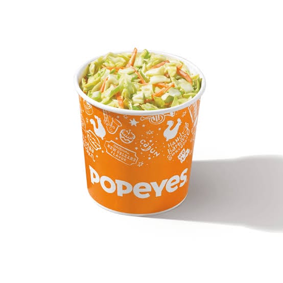 Popeyes' Coleslaw