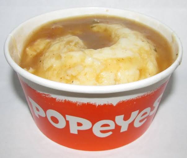 Popeyes' Mashed Potatoes