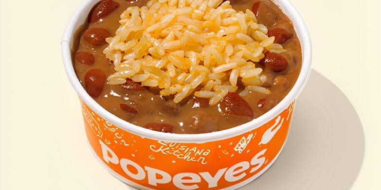 Popeyes Red Beans and Rice