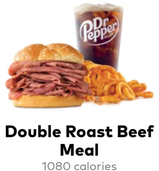 Arby’s Double the Meats Sandwiches