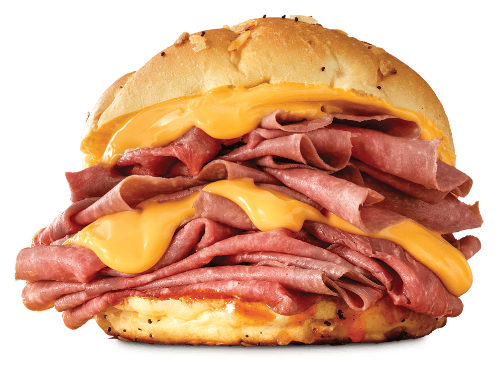 The Arby’s Double Stack Beef ‘N Cheddar