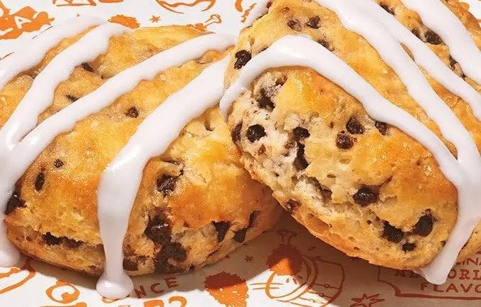 Popeyes Chocolate Chip Biscuit