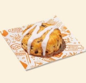 Popeyes chocolate chips