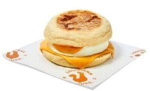 Popeyes Egg and Cheese Muffin