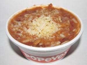 Popeyes Red Beans and Rice