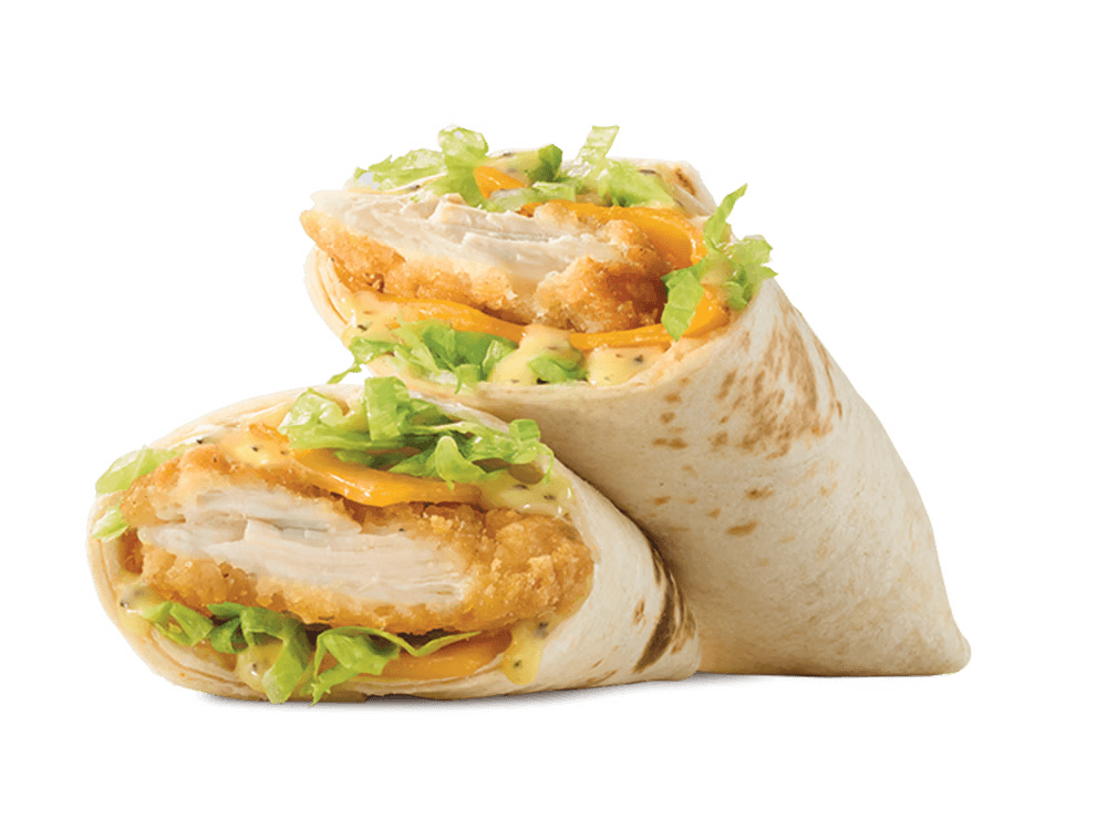 Honey Mustard Chicken Wrap
