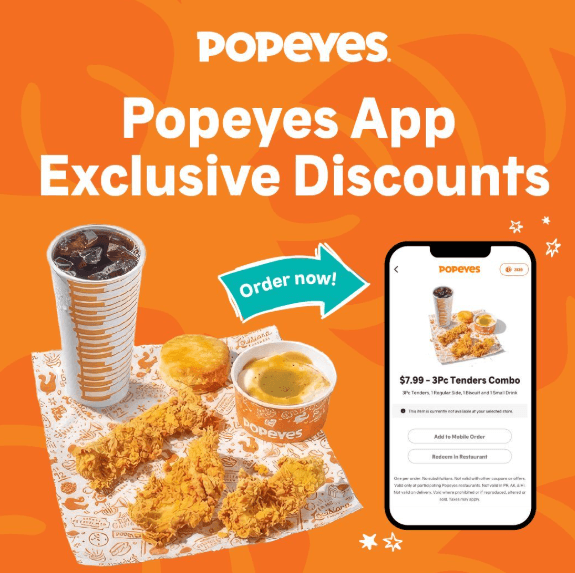Popeyes App Deals
