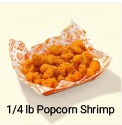 ¼ Pound Popcorn Shrimp
