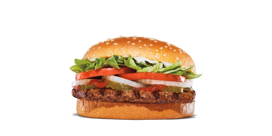 Burger King Flame Grilled Burgers Menu