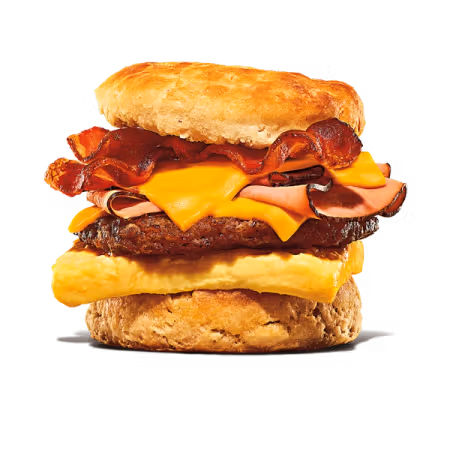 Burger King Fully Loaded Biscuit