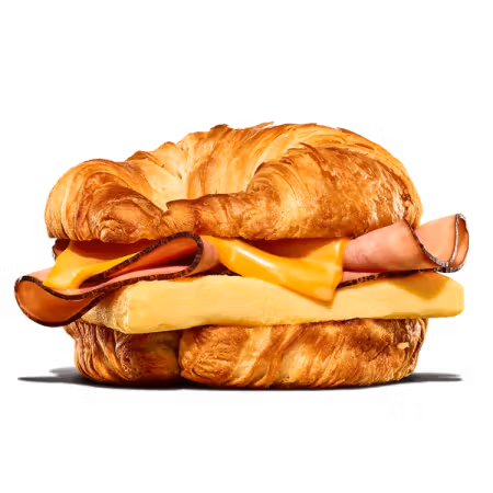 Burger King Ham, Egg, & Cheese Croissan'wich