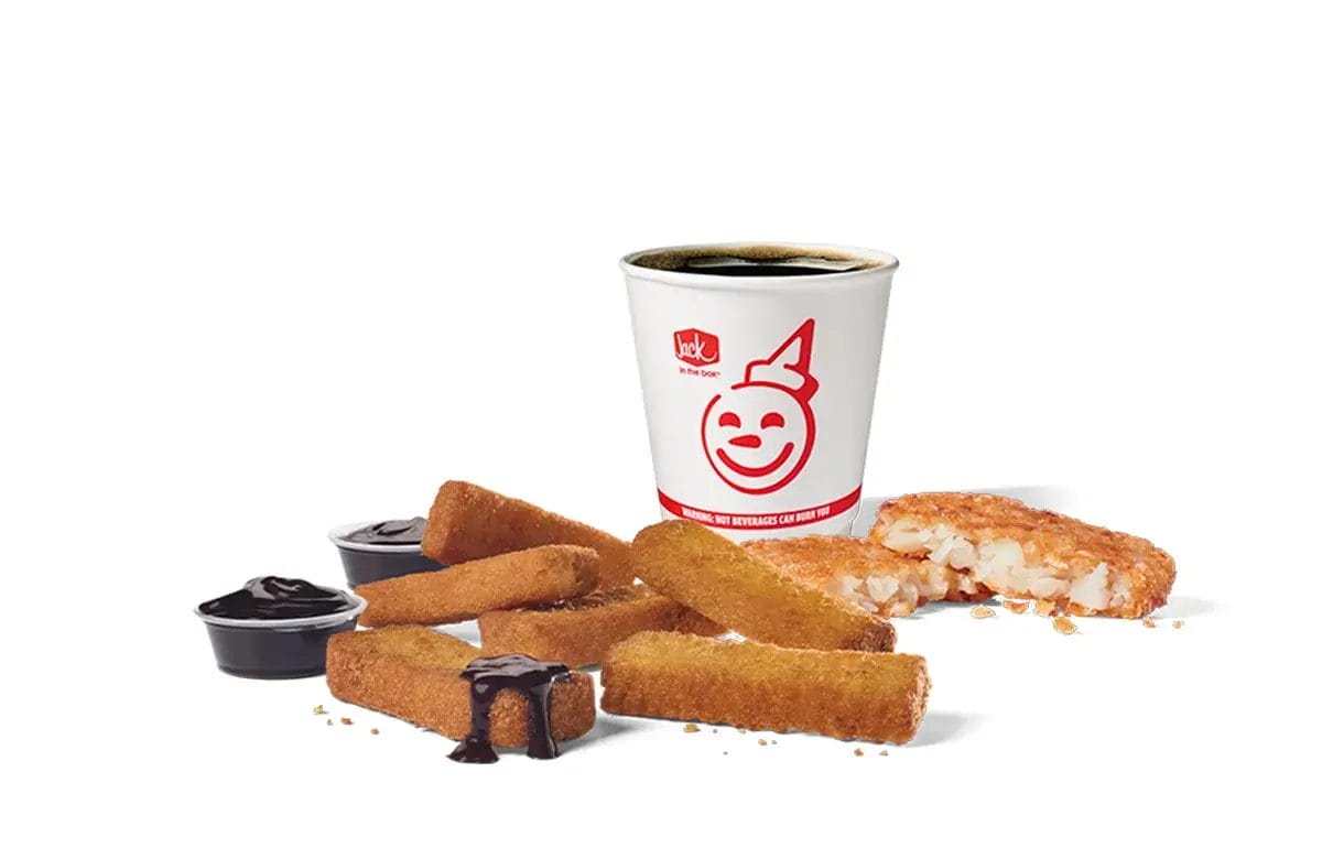 JACK 6pc Banana French Toast Sticks Combo