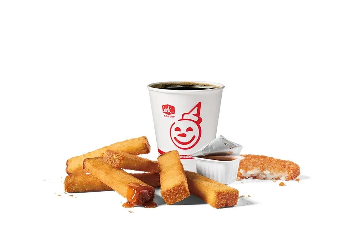 Jack 6pc Classic French Toast Sticks Combo