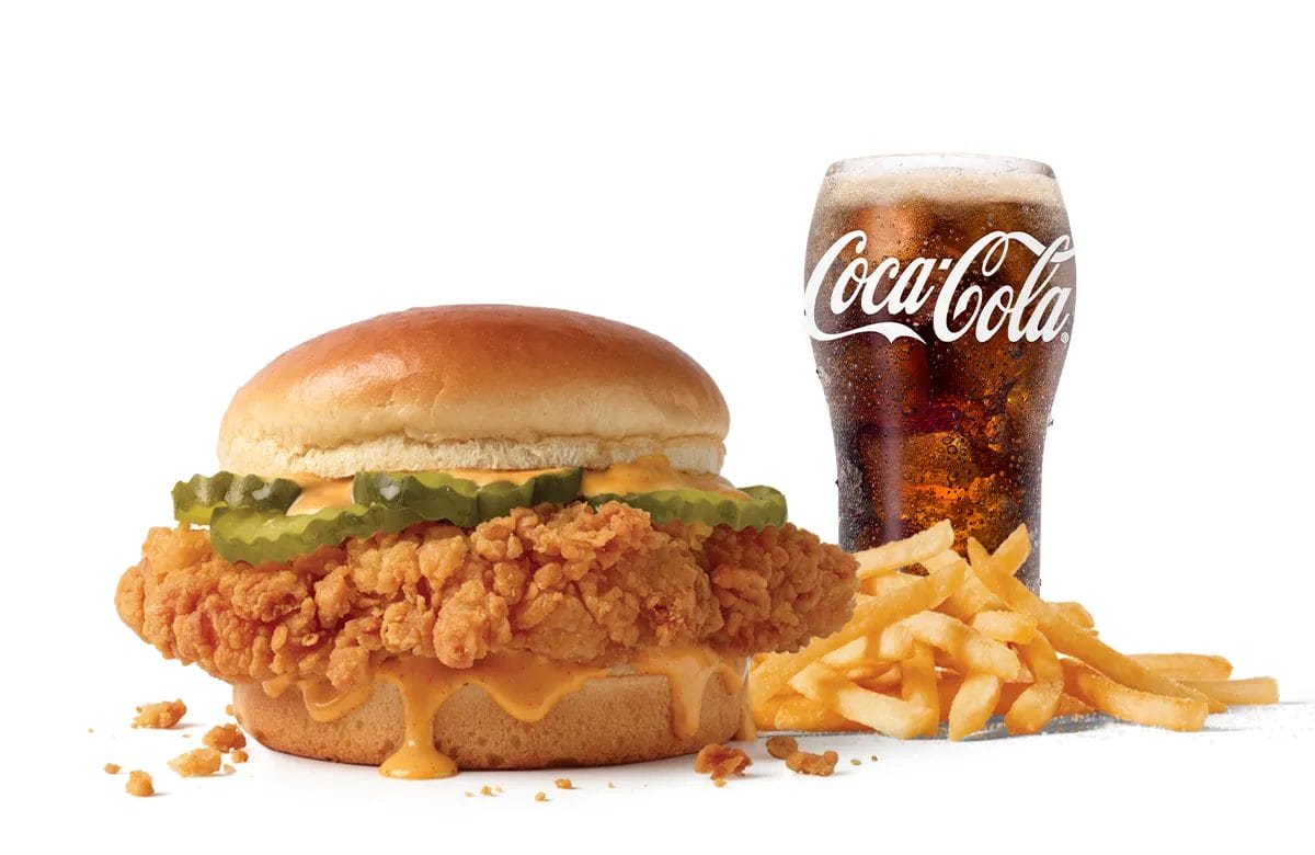 Jack Cluck Sandwich Combo