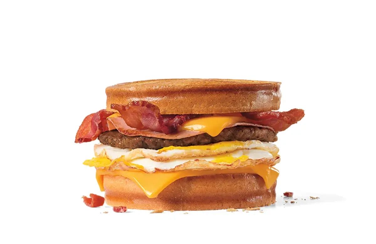 Jack Loaded Breakfast Sandwich