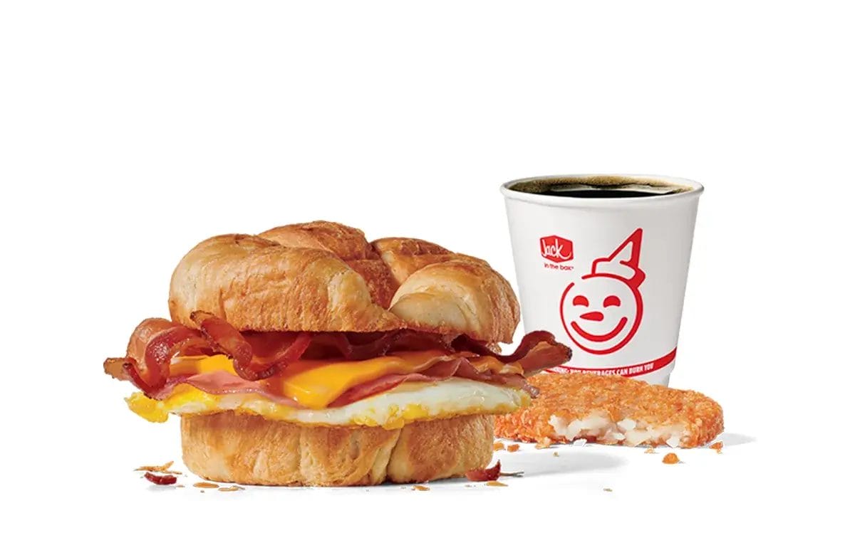 Jack Supreme Croissant Combo