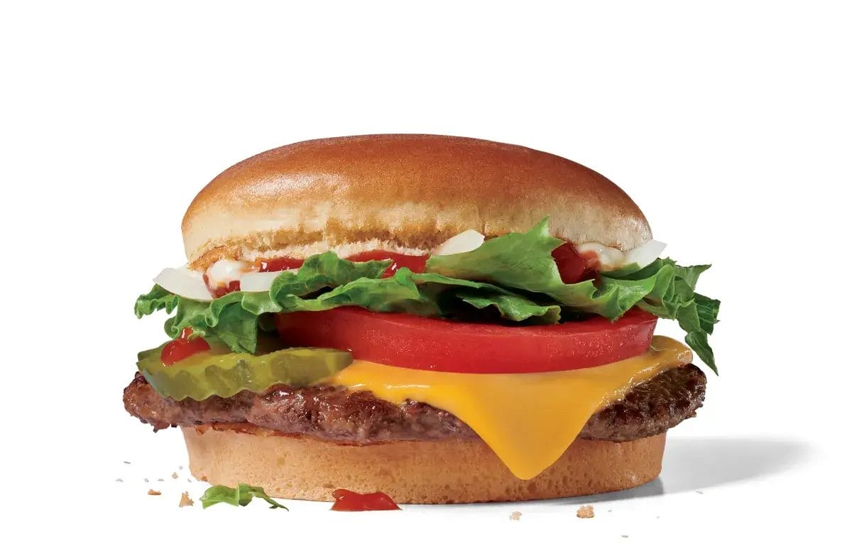 Jr. Jumbo Jack® Cheeseburger