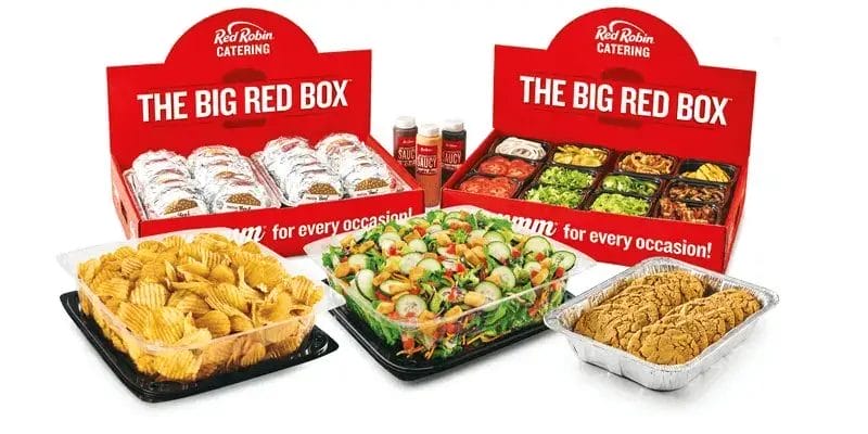 Red Robin Catering Menu