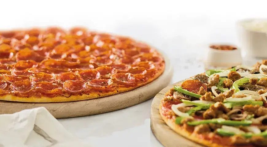 Red Robin Donatos® Pizza Menu